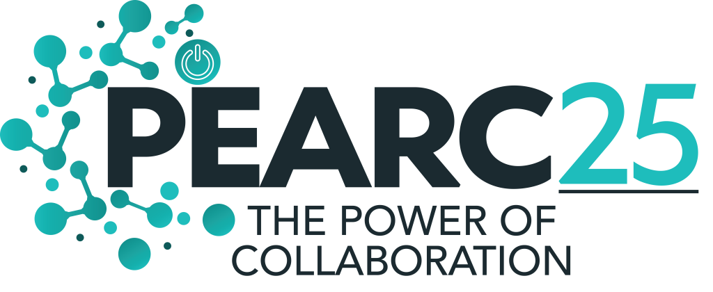 PEARC25 Logo with tagline